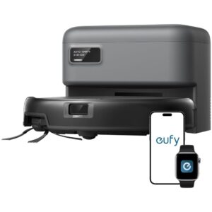 eufy Robot Vacuum C10,Self Emptying,8 Weeks Hands Free,Powerful Suction
