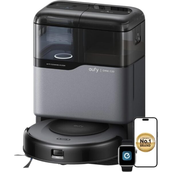1-139.jpg eufy Omni C20, Robot Vacuum Cleaner with Mop, All-in-One Station