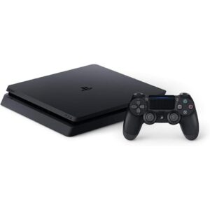 Playstation Sony 4, 500GB Slim System Black (Renewed)