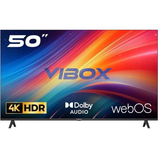 1-19.jpg Vibox 50" 4K LED Smart TV | WebOS | 3x HDMI, 2x USB | Wall Mount Compatible | Gesture Remote with Streaming Controls