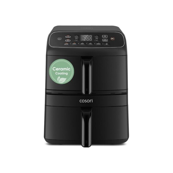 1-19-scaled-1.jpg Cosori Double Stack Air Fryer 8.6L, Less 39% Counter Space, Ceramic Coating