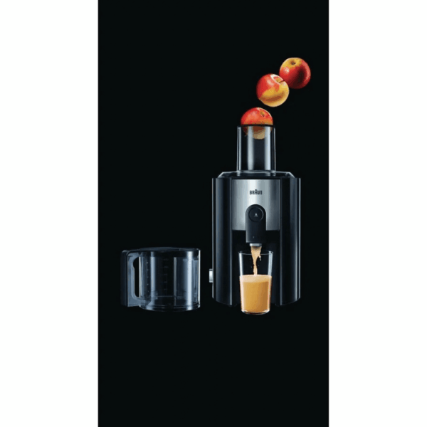 1-23-1.png Braun J500 Spin Juicer, 1.25 Litre, 900 Watt, Black