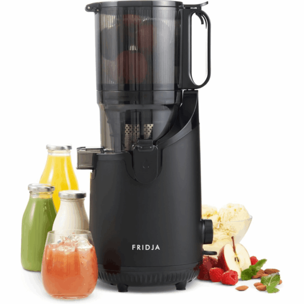 1-24-1.png Fridja f2500 Self-Feeding Juicer, 135mm Chute, Whole Fruit, 250W Cold Press