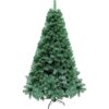 1-32.jpg SHATCHI 6ft/1.8m Alaskan Pine Green Artificial Christmas Tree Bushy 550 Tips Xmas Home Decorationations Decorations