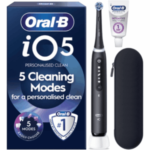 1-35.png Oral-B iO5 Electric Toothbrush, Matt Black, with Travel Case and Toothpaste