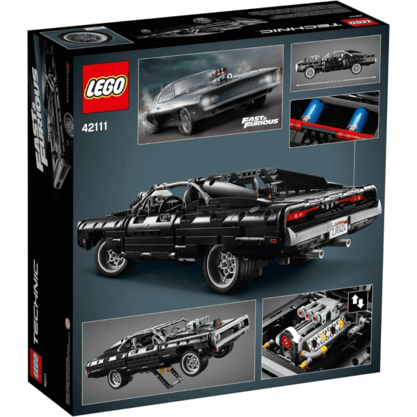 1-40.png LEGO Technic Fast & Furious Dom's Dodge Charger 42111 Race Car Building Set
