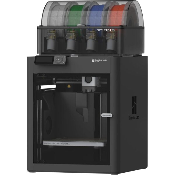 Bambu Lab P1S Combo, P1S 3D Printer and AMS, Multi-Color 3D Printing