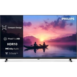 Philips 40PFS6000 2K HD LED Smart TV - 40 Inch Display with Pixel Plus, Titan OS Platform and Dolby Digital Sound, Works with Alexa and Google Voice Assistant [Energy Class E]