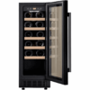 Cookology 60L Under-Counter Wine Cabinet - 20 Bottle - Black [Energy Class G]