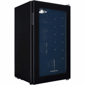 Cookology 93L Under-Counter Fridge Cabinet - Wine & Drinks - 48cm - Black [Energy Class F]