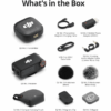 1-69.png DJI Mic 3 (1 TX + 1 RX), Wireless Lavalier Mic for iPhone/Camera/Android