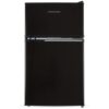 Cookology 87L 47cm Under-Counter Fridge Freezer - Black [Energy Class F]