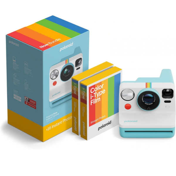1-95.png Polaroid NOW Gen3 - Artic Blue + Color Film Bundle (16 photos)