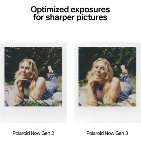 1-97.png Polaroid - Now Gen 3 - Instant Camera - Bundle Camera + Colour Film (16 Photos) White (6561)