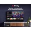 TCL 32SF560-UK 32 Inch Full HD QLED HDR Smart TV with Fire TV Press & Ask Alexa, Metallic Bezel-Less Design [Energy Class F]