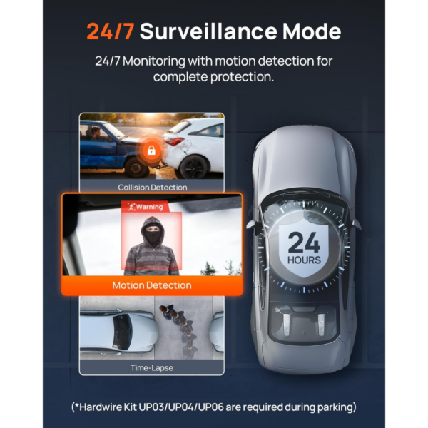 10-2-1.png 70mai 4K Dash Cam Front and Rear A810S, 4K+1080P Dual STARVIS 2, HDR Car Dash Cam with Night Vision