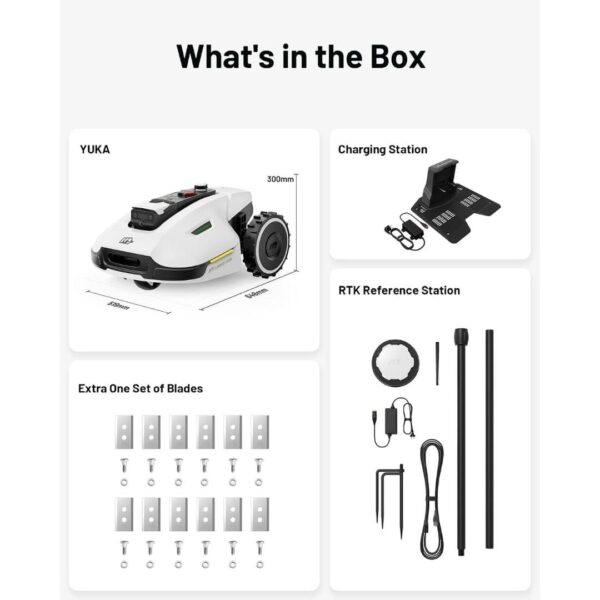 MAMMOTION YUKA 3000 Robot Lawn Mower