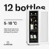 10040213_uk_0003_usp___-scaled-1.webp KLARSTEIN Shiraz Wine Cooler White – 12 Bottles