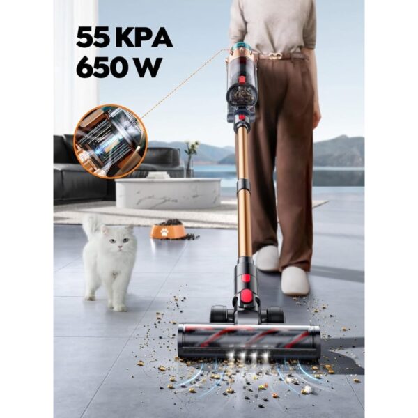 2-101.jpg SMOTURE Cordless Vacuum Cleaner, 55KPa 650W Stick Cordless Vacuum