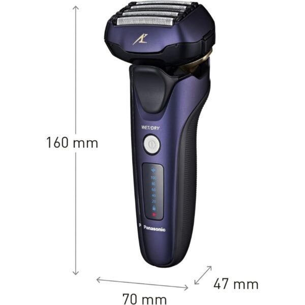2-105.jpg Panasonic Series 800 ES-LV67 , 5-Blade Wet & Dry Electric Shaver For Men