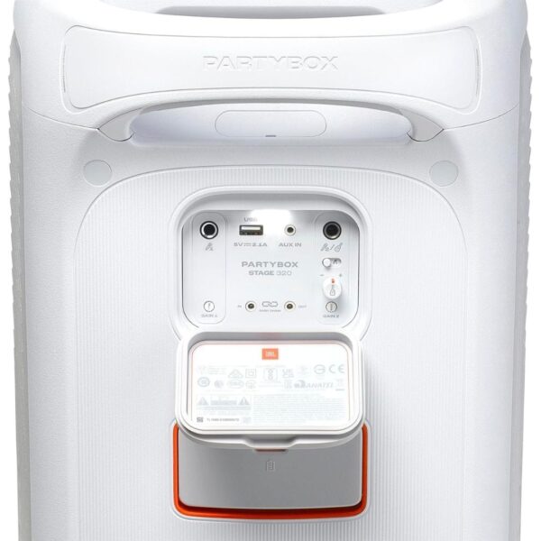 2-27.jpg JBL PartyBox Stage 320 - Portable Party Speaker with Telescopic Handle & Wide, Sturdy Wheels