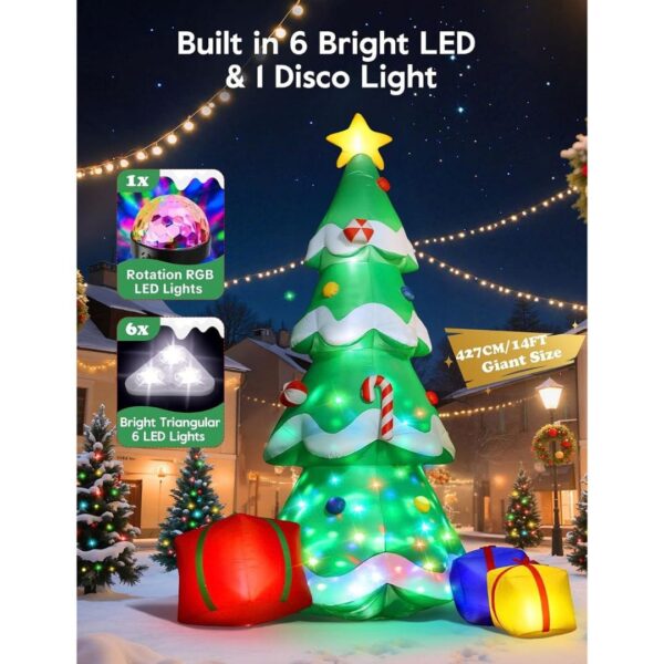 14FT Christmas Tree Inflatable Outdoor Decoration