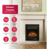 2-33.png Dimplex Clement 2KW Optiflame Inset Electric Fire, Black