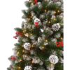 2-40-1.jpg 7.5ft/225cm PVC Snow Flocked Artificial Christmas Tree with Light
