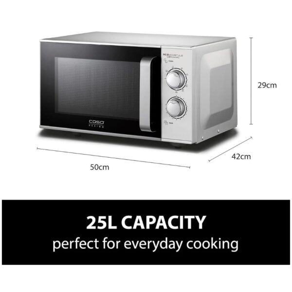 2-44.jpg CASO Design MG25 Ecostyle Ceramic 900W Microwave + Grill