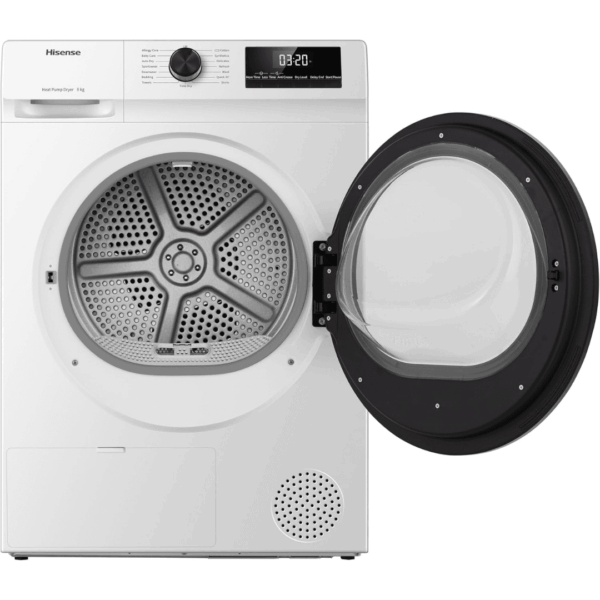 2-61.png Hisense DH1Q802BW2 60cm Freestanding 8 KG Heatpump Front Load Tumble Dryer