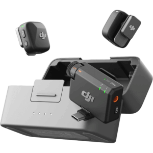DJI Mic Mini (2 TX + 1 RX + Charging Case), Ultralight, Detail-Rich Audio