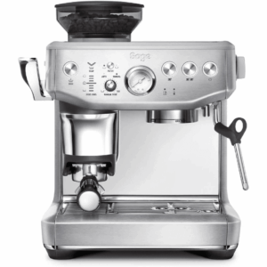 Sage - The Barista Express Impress - Assisted Jam Bean Coffee Machine with Milk Frother, Brushed Stainless Steel