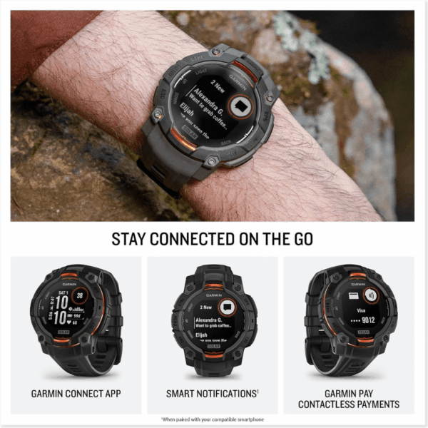 Garmin Instinct 3 GPS smartwatch