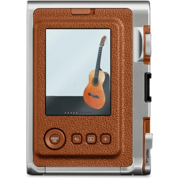 2-90.png instax mini EVO Hybrid camera and smartphone printer, BROWN