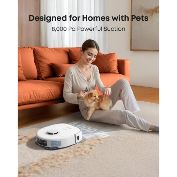 3-106.jpg eufy X10 Pro Omni Robot Vacuum Cleaner With Mop, Carpet Detection