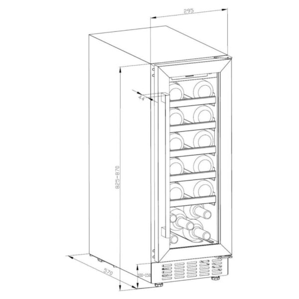 3-11-scaled-1.jpg Cookology 60L Under-Counter Wine Cabinet