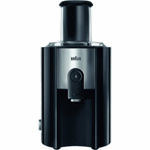 Braun J500 Spin Juicer, 1.25 Litre, 900 Watt, Black
