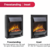 3-23-1.png Dimplex Clement 2KW Optiflame Inset Electric Fire, Black