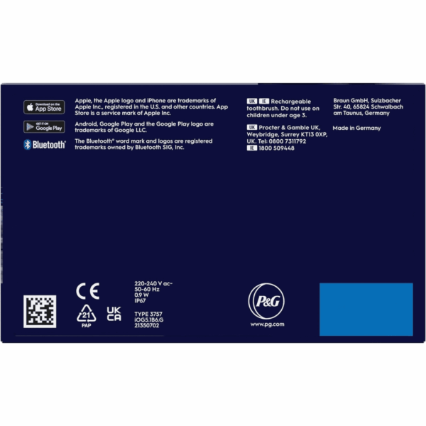 3-24-1.png Oral-B iO5 Electric Toothbrush, Matt Black, with Travel Case and Toothpaste