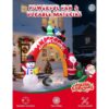 3-25.jpg 10FT Christmas Inflatables Archway with Santa Claus, Snowman & Christmas Tree