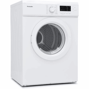Montpellier MVSD7W Freestanding 7kg Vented Sensor Tumble Dryer - White [Energy Class E]