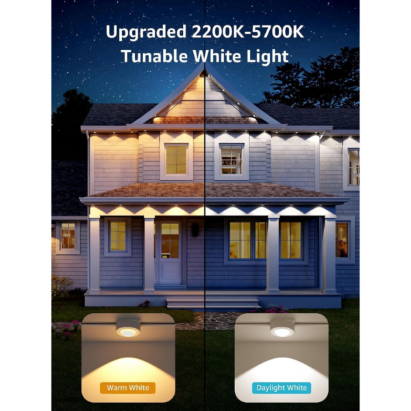 Lepro E1 AI Permanent Outdoor Christmas Lights, 30m RGB+IC & Tunable White