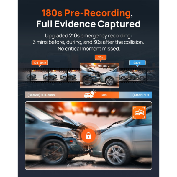 3-77.png 70mai 4K Dash Cam Front and Rear A810S, 4K+1080P Dual STARVIS 2, HDR Car Dash Cam with Night Vision