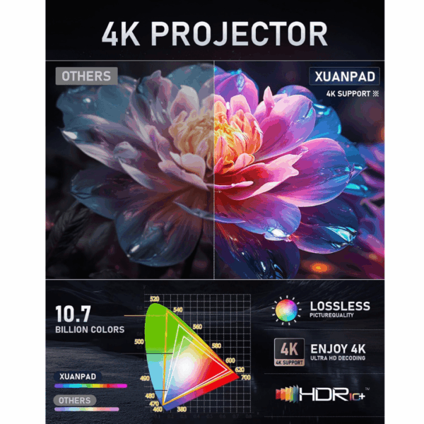 4-4-1.png XuanPad 2000ANSI Grey Smart Projector 4K