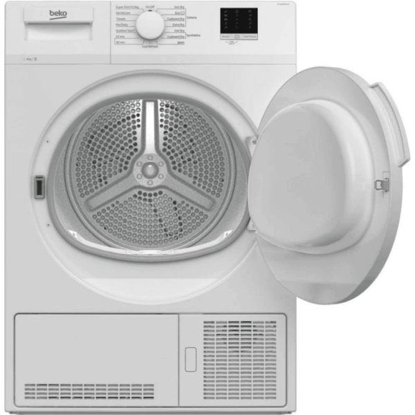 Candy CSEV9DF 9KG Vented Tumble Dryer, White, White Door [Energy Class C]