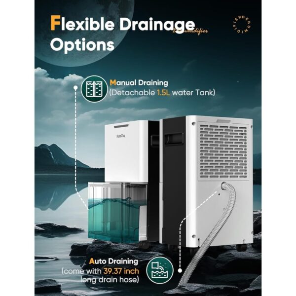 4-46.jpg Dehumidifiers for Home Damp Compressor Dehumidifier with Laundry Dry