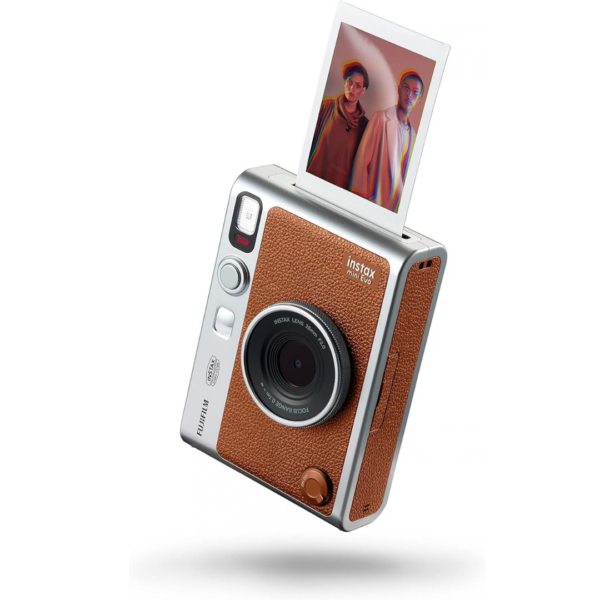 4-57.png instax mini EVO Hybrid camera and smartphone printer, BROWN