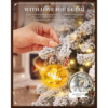 4-62.png 7Ft Christmas Tree Snowy Flocked with Warm White & Multicolour Lights