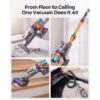 4-85.jpg 80Mins Cordless Vacuum Cleaner, 650W 55Kpa Stick Vacuum Cleaner for Home