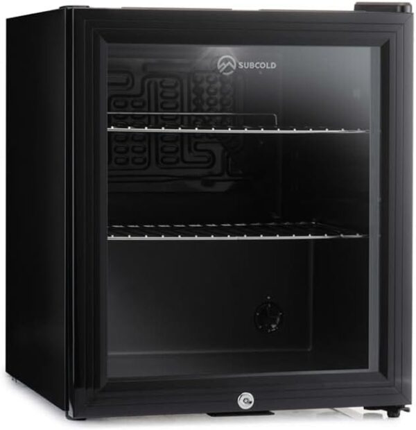 Subcold Super50 LED Beer Fridge  55 Cans | 3-18°C | Glass Door [Energy Class E]